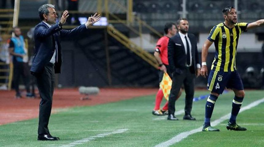 Aykut Kocaman ma&ccedil;ın ardından B&uuml;lent Yıldırım'ın yanına gitti