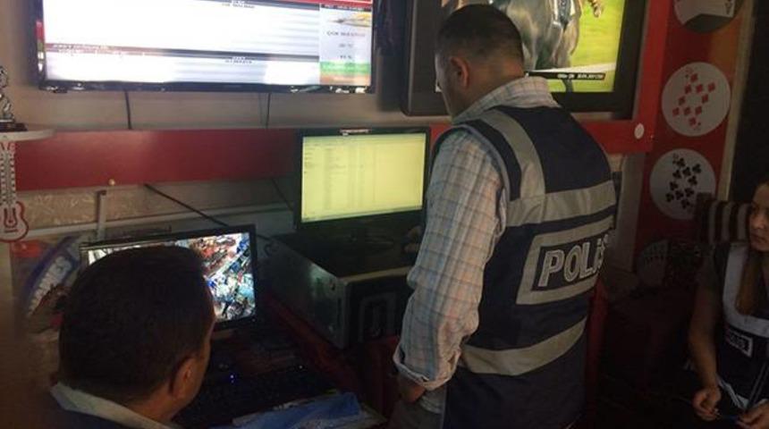 Yasa dışı bahis oynatanlara 'ilk gol' operasyonu