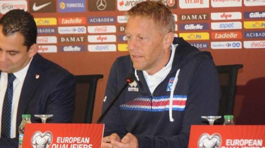 Heimir Hallgrimsson: 'T&uuml;rkiye karşısına 3 puan i&ccedil;in &ccedil;ıkacağız'