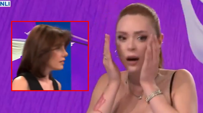 Burcu Binici canlı yayında bayıldı, sunucu Melis Karagöz ayağa kalkmadı! O anlar tepki çekti
