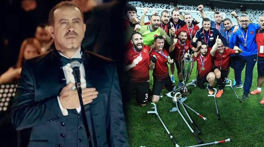 Haluk Levent Ampute Milli Takımı oyuncularının &ccedil;ocuklarına burs verecek