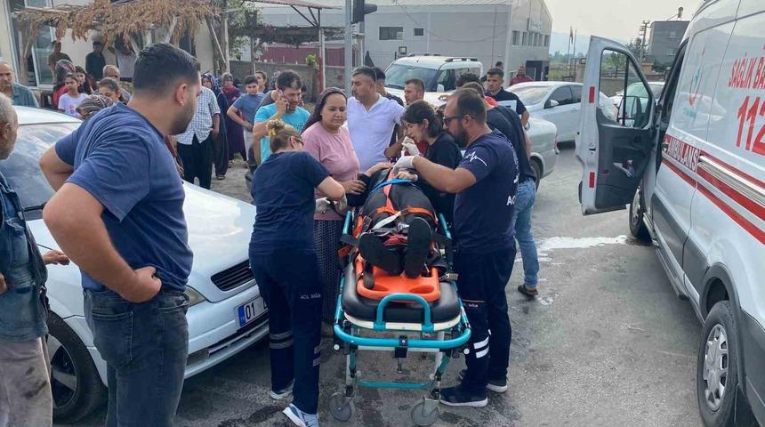 Osmaniye’de 3 araç çarpıştı: 3 yaralı