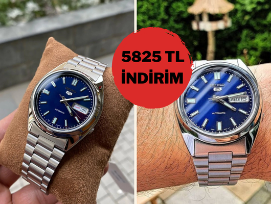 Zamansız klasik! Seiko saatte dev fırsat