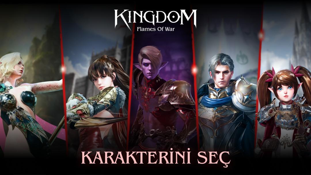 Yepyeni mobil MMORPG deneyimine hazır olun! Kingdom: Flames of War erişime açıldı 1