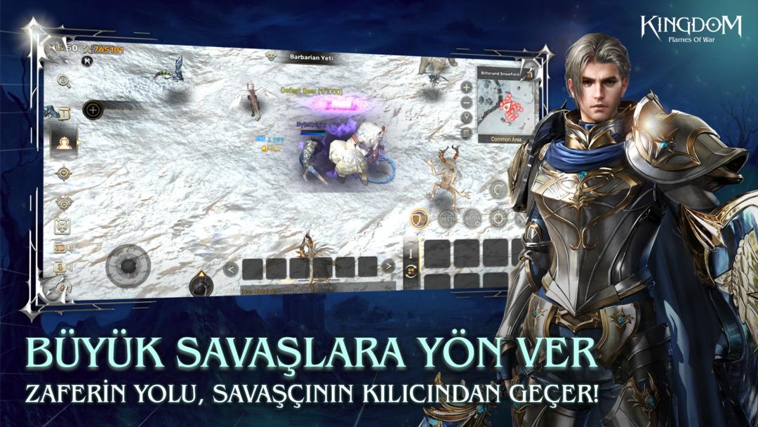 Yepyeni mobil MMORPG deneyimine hazır olun! Kingdom: Flames of War erişime açıldı 2