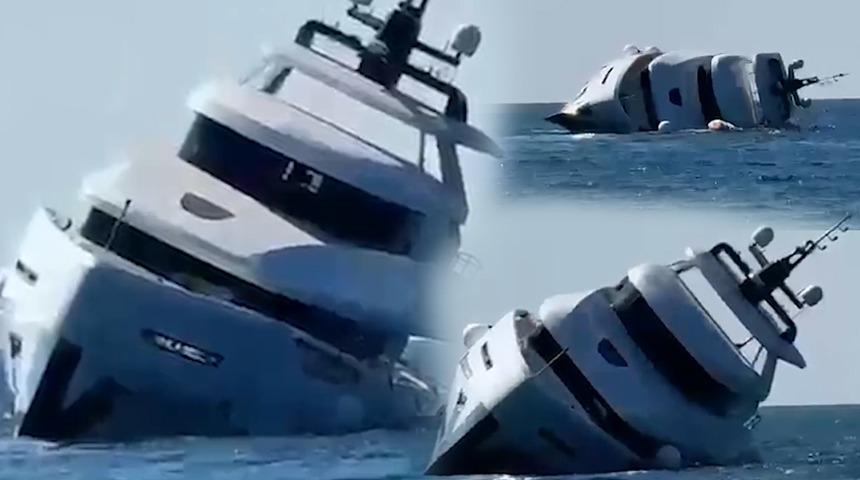 Yer: Zonguldak! Denize indirildi, 15 dakika sonra battı: Lüks yatta can pazarı