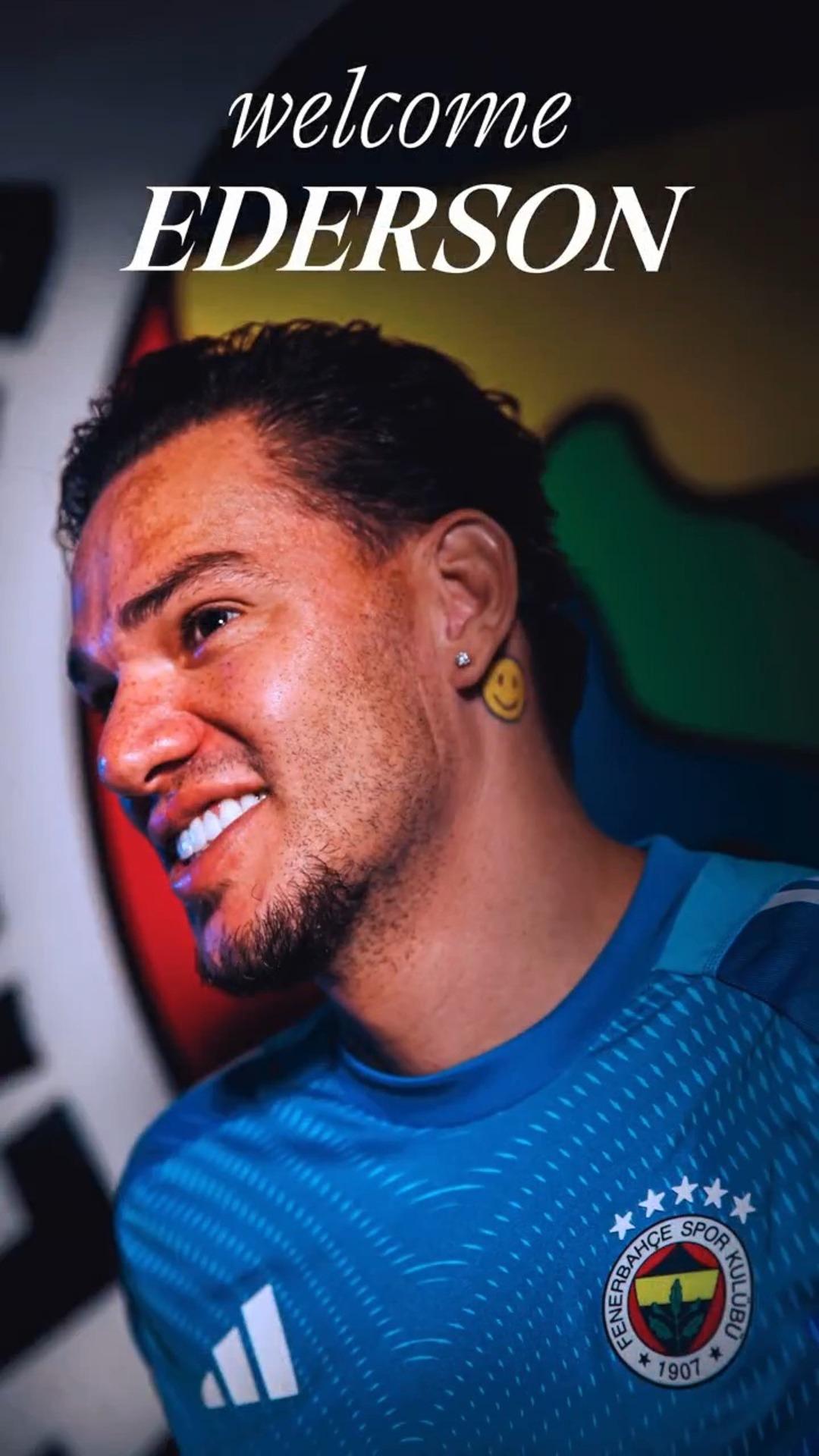 Fenerbahçe Ederson un transfer videosunda Galatasaray taraftarını ekledi! Transfer videosu sosyal medyada geniş yankı uyandırdı... 2