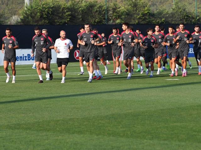 A Milli Futbol Takımı, Gürcistan maçının hazırlıklarını sürdürdü