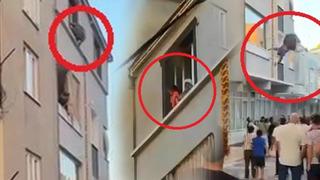 Bursa'da dehşet anları! Önce çocuğunu sonra kendini aşağı attı