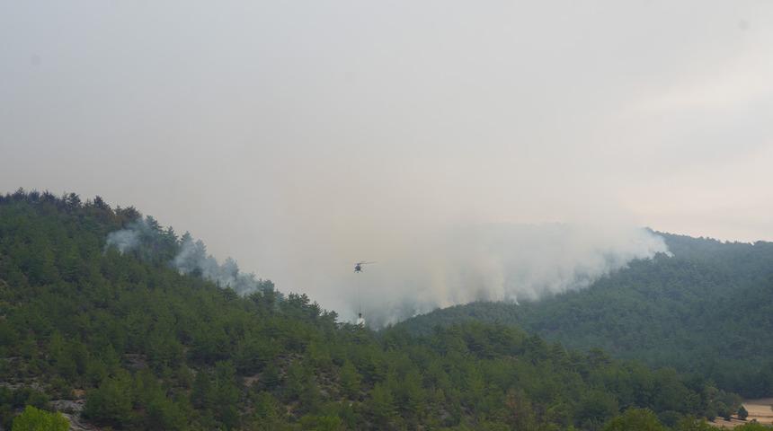 Kastamonu orman yangınları üçüncü gününde! 9 köy tahliye edildi