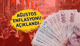 Ağustos enflasyonu belli oldu! Milyonların ve piyasaların kilitlendiği rakamları TÜİK açıkladı
