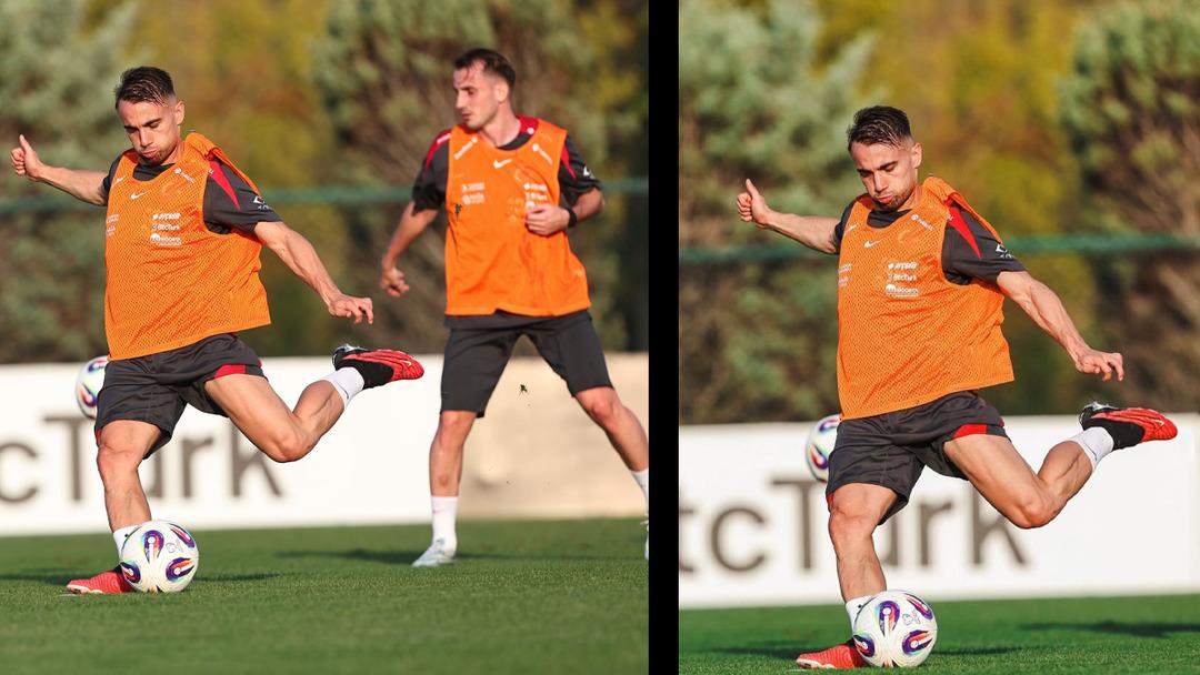 Yedikleri içtikleri ayrı gitmiyordu! Yunus Akgün den milli takım kampında, Fenerbahçe ye transfer olan Kerem Aktürkoğlu için antrenman sonrası olay hamle... Kerem den anında yanıt geldi! 2