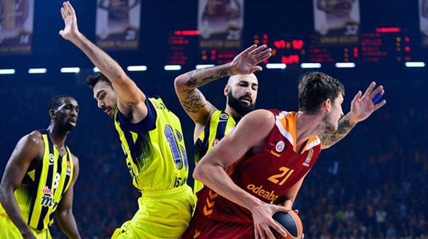 Galatasaray Odeabank Fenerbah&ccedil;e Doğuş ma&ccedil;ı seyircisiz oynanacak