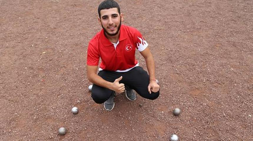 Yunus Emre Sevin&ccedil; inşaat iş&ccedil;iliğinden Bocce Milli Takımı'na se&ccedil;ildi