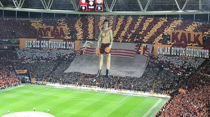 Galatasaray taraftar grubu ultrAslan'ın başkanı Sebahattin Şirin koreografi i&ccedil;in ifade verdi