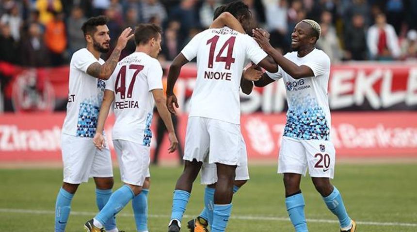 Trabzonspor'da N'Doye idmana &ccedil;ıkmadı