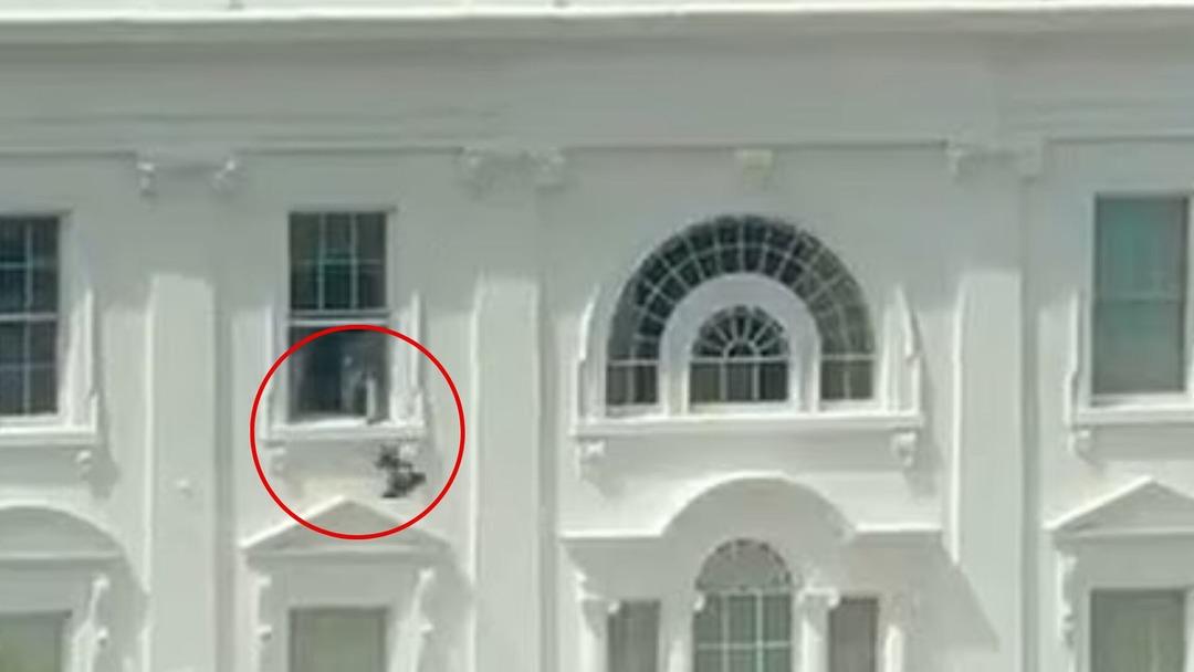 Beyaz Saray da gizemli olay! Pencereden fırlatıldı, açıklamalar kafa karıştırdı 1
