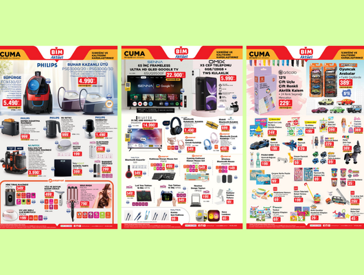 BİM'e Philips elektrikli süpürge geliyor! 