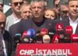 Özel, İstanbul İl Başkanlığı önünde duyurdu: "Bugün kuyruklar var..."