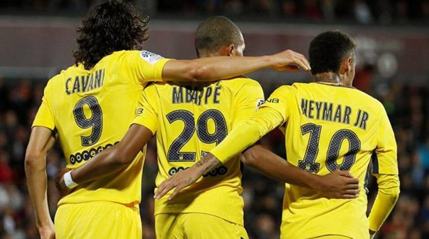 PSG'li yıldızlar Galatasaray-Gen&ccedil;lerbirliği ma&ccedil;ını takip ettiler