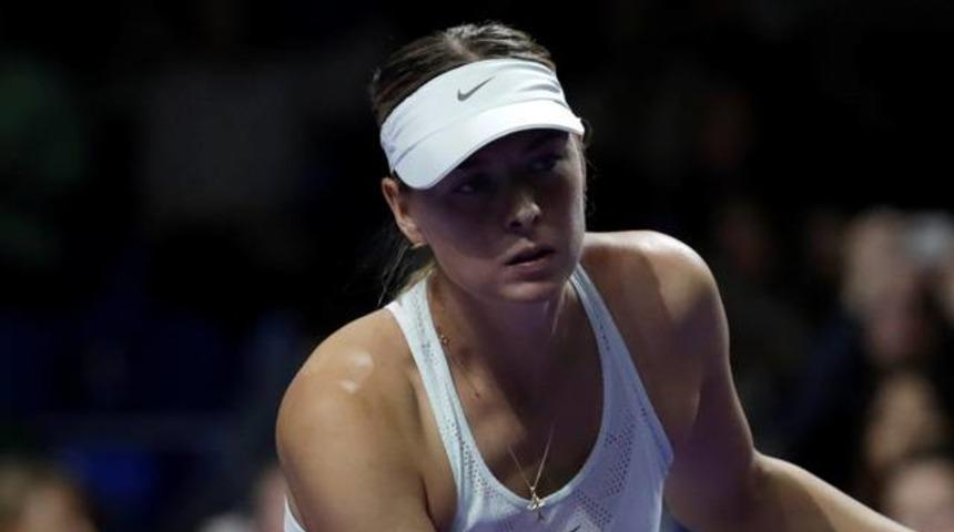 Maria Sharapova'ya olay su&ccedil;lama
