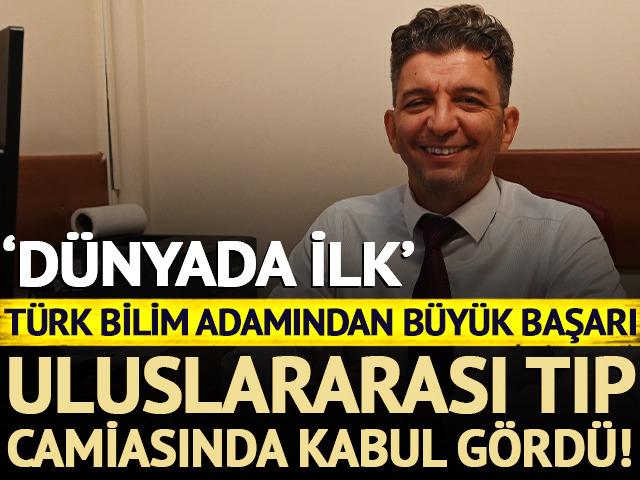 Bulduğu yöntem uluslararası tıp camiasında kabul gördü!