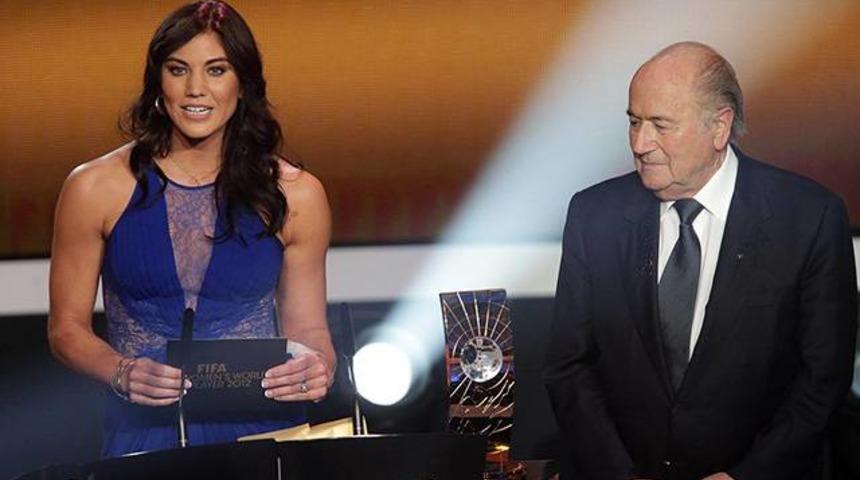 Hope Solo, Sepp Blatter'in kendisini taciz ettiğini a&ccedil;ıkladı