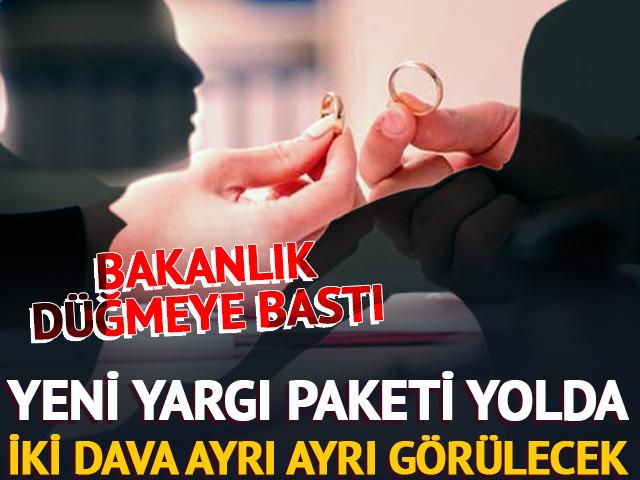 Yeni Yargı Paketi’nde çarpıcı karar! Bakanlık nafaka ve boşanma davaları için adımlarını attı: Ayrı ayrı görülecekler