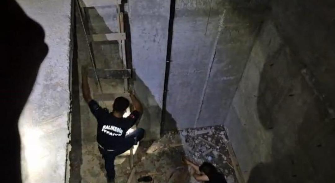 İnşaattan kadının  imdat  çığlıkları yükseldi, ekipler harekete geçti! Bu halde bulundu 3