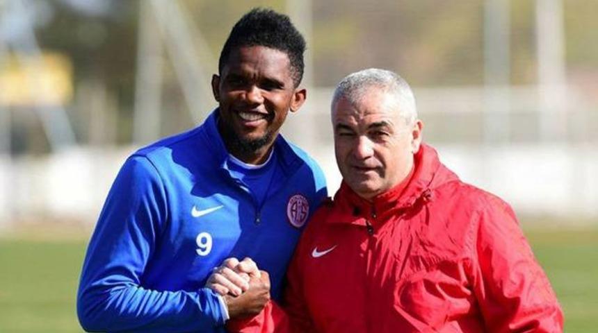 Rıza &Ccedil;alımbay, Eto'o'nun gitmek istediği takımı a&ccedil;ıkladı