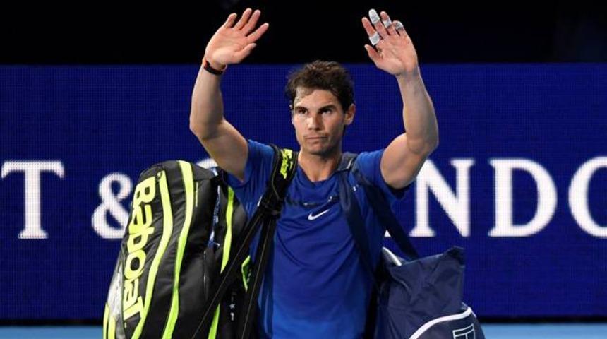Rafael Nadal sezonu kapattı