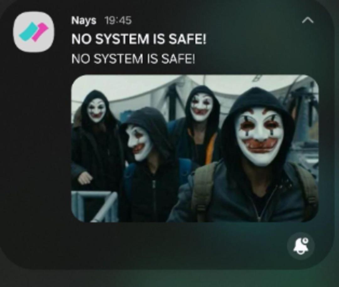 Fenerbahçe, İş Bankası, Dominos... Bu uygulamaları kullananlara  No system is safe  mesajı gönderildi! Hack iddiası sosyal medyada gündem oldu 3