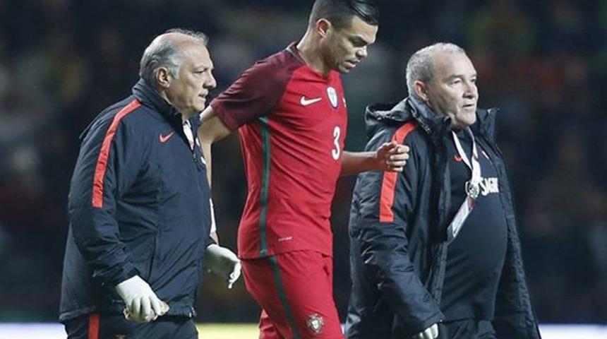 Pepe'nin sakatlığı ciddi değil