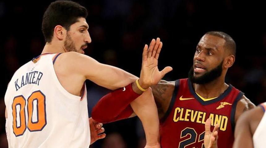 FET&Ouml;'c&uuml; Enes Kanter'in LeBron James ile kavgası Amerika'nın g&uuml;ndeminde