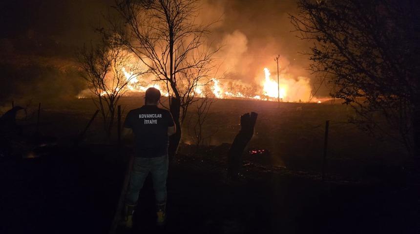 Elazığ kırsalında çıkan yangın kontrol altına alındı
