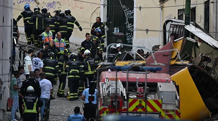 Lizbon’da füniküler kazasının ardından 3 günlük yas ilan edildi