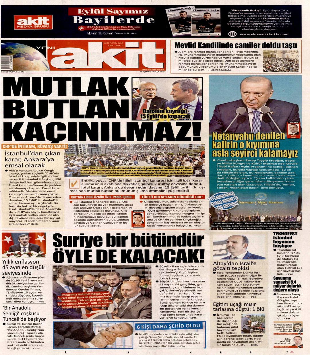 Yeni Akit Gazetesi