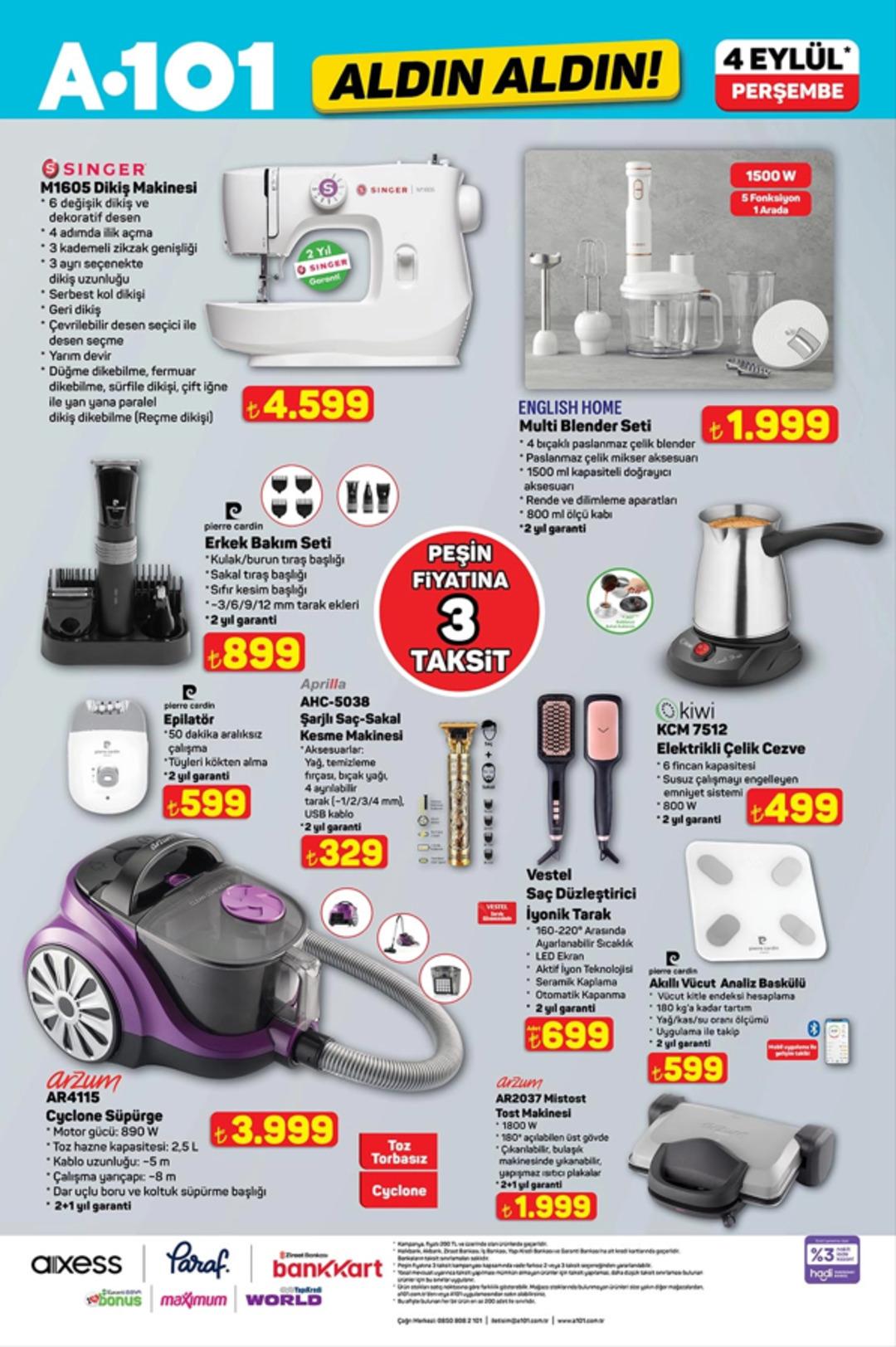 A101 e Stanley termoslar geliyor! İşte 4 Eylül 2025 A101 Aldın Aldın Kataloğu 18