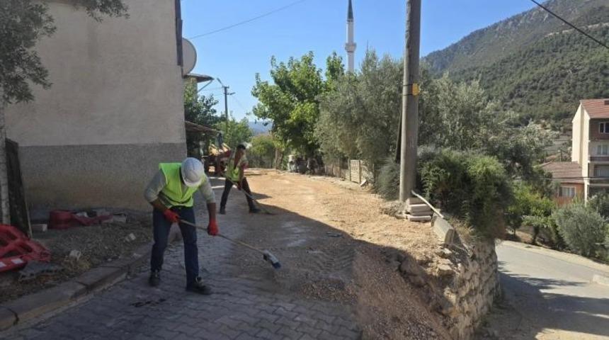 Bayırköy’de elektrik hatları yer altına alındı