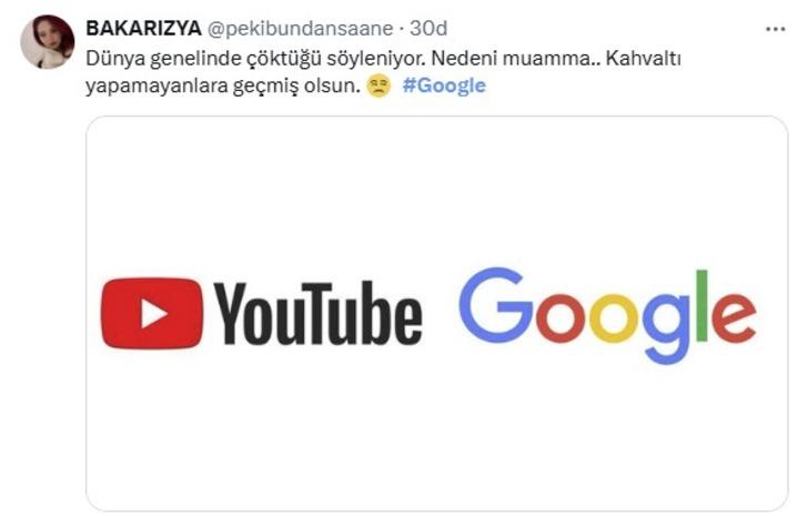 Google'a erişim problemi sonrası sosyal medya yıkıldı! Güldüren paylaşımlar peş peşe geldi G2