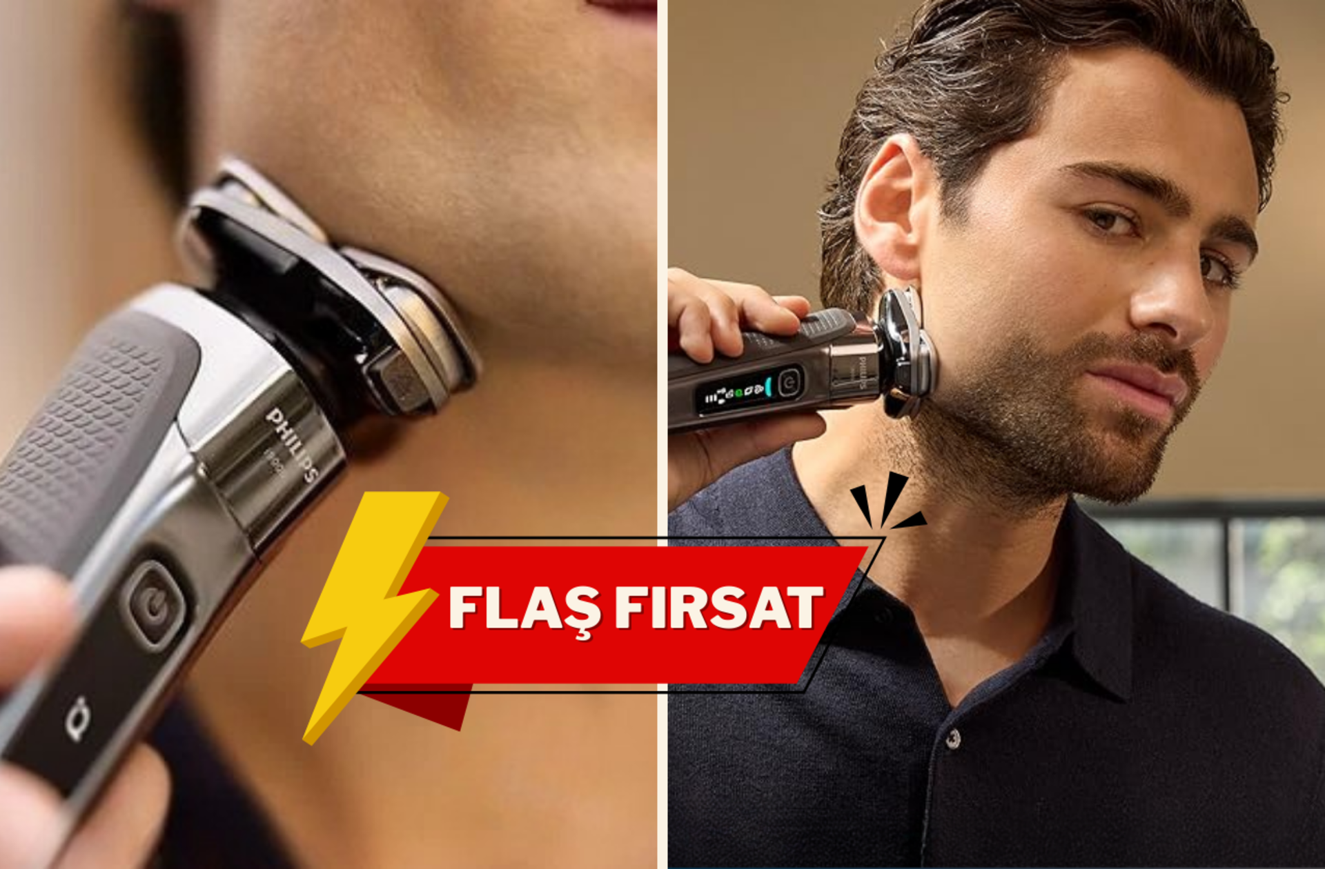 Philips i9000 SkinIQ Islak ve Kuru Tıraş Makinesi indirimde