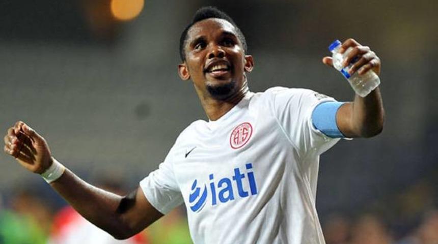 Samuel Eto'o ile ilgili g&uuml;zel haber var