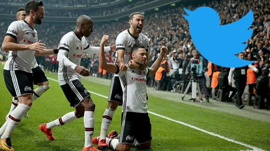 Twitter'da Türkiye'de en çok Beşiktaş konuşuldu