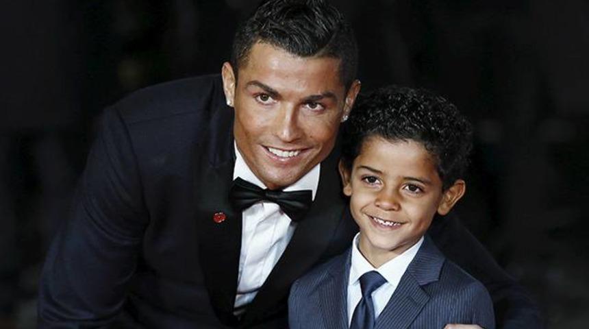 Ronaldo'nun oğlundan Messi paylaşımı!