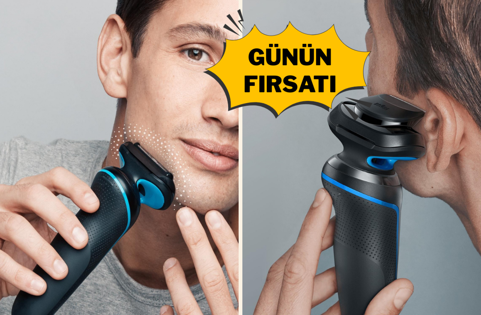 Tıraşta kolaylık arayanların favorisi: Braun Series 5 B1000S indirimde