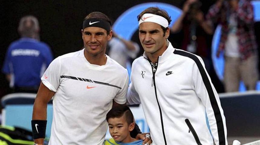 Rafael Nadal'a g&ouml;re tarihin en iyisi Roger Federer