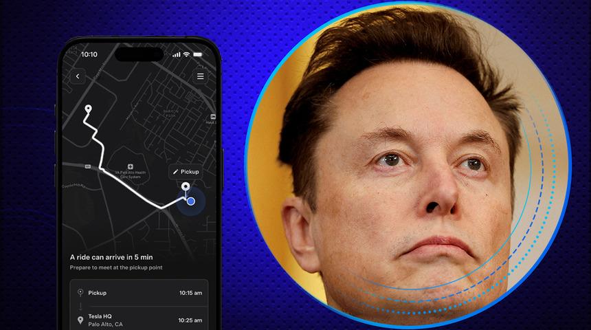 Elon Musk'ın en 'çılgın' projelerinden biri! Tesla robotaxi uygulaması herkesin kullanımına sunuldu
