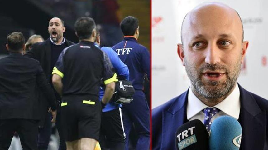 "Kimse Galatasaray teknik direktörü hakkında böyle konuşamaz''