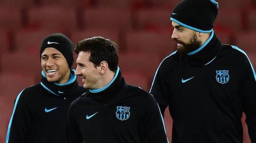 Pique'den Neymar'a 'Paris' desteği