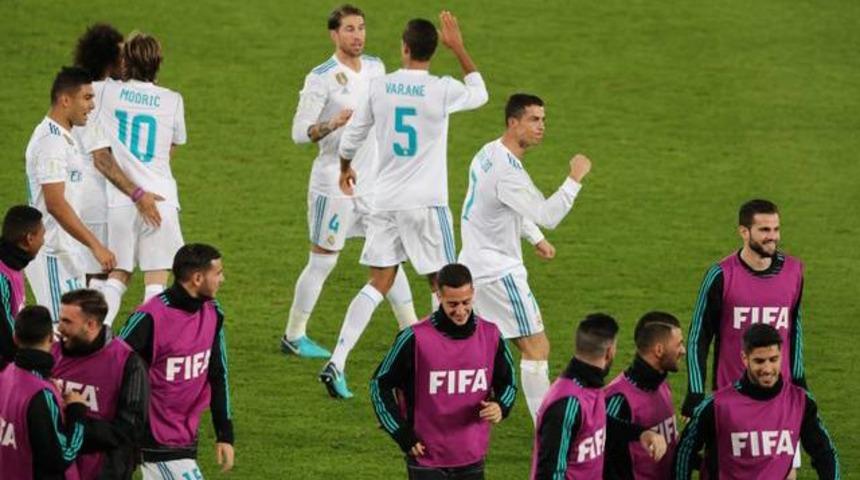 D&uuml;nya Kul&uuml;pler Kupası şampiyonu Real Madrid